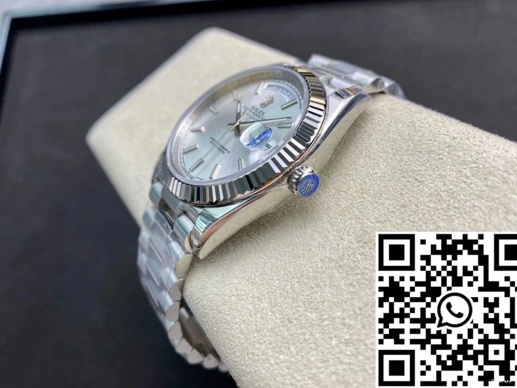 Day Factory Date Stainless Steel Rolex 40MM EW 0329